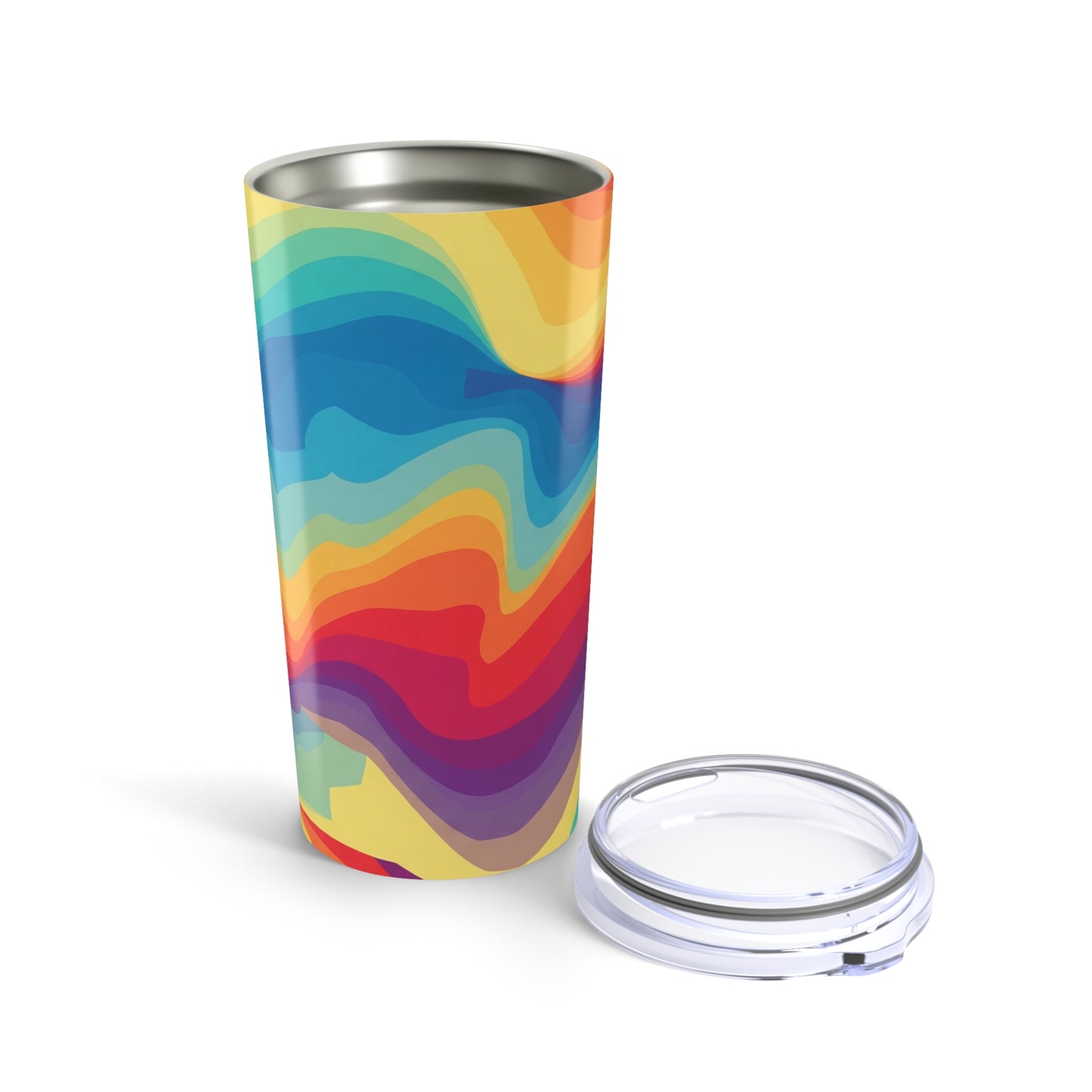 20oz Stainless Steel Tumbler With Double Wall Vacuum Insulation Spill Resistant Lid Dishwasher Safe Travel Mug