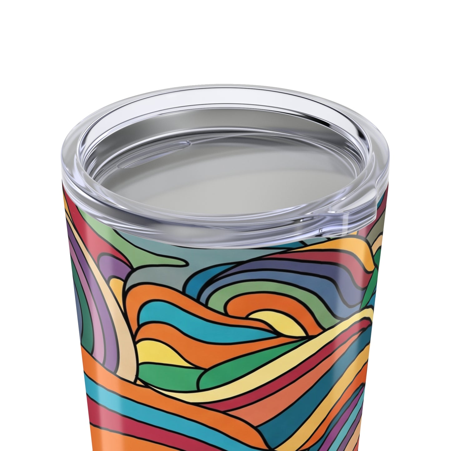 20oz Stainless Steel Tumbler With Double Wall Vacuum Insulation Thermal Printed Travel Mug For Hot Or Cold Drinks