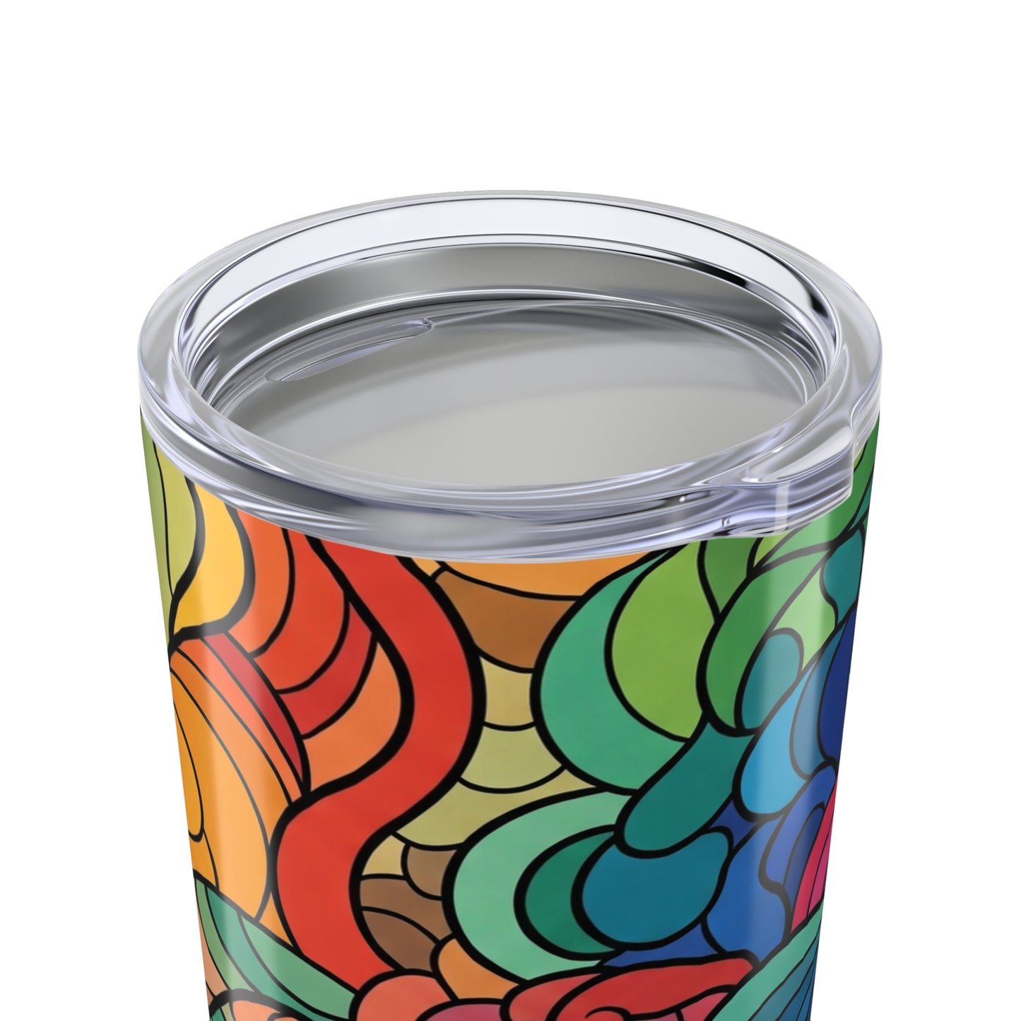 20 Oz Stainless Steel Tumbler With Lid Double Wall Vacuum Insulation Leak Proof BPA Free Travel Mug