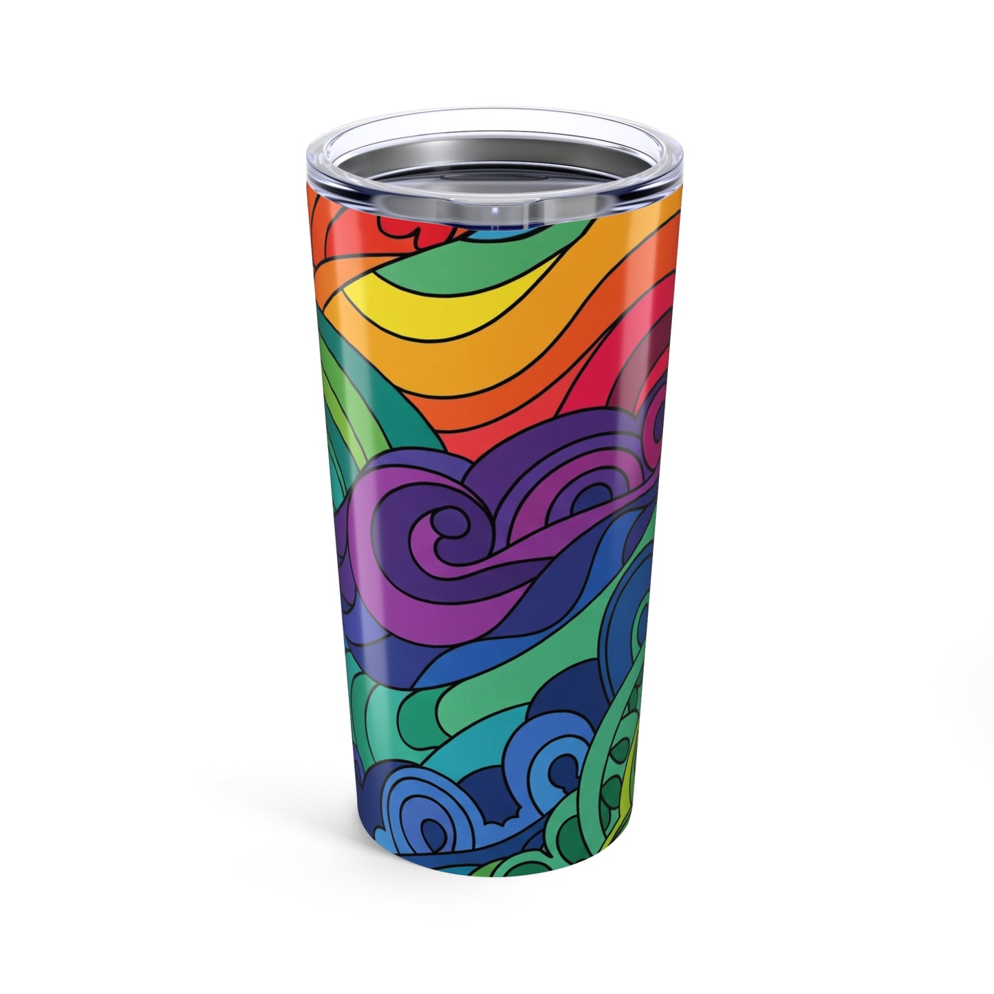 20oz Stainless Steel Travel Mug With Double Wall Vacuum Insulation Spill Resistant Design For Hot Or Cold Beverages