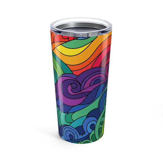 20oz Stainless Steel Travel Mug With Double Wall Vacuum Insulation Spill Resistant Design For Hot Or Cold Beverages