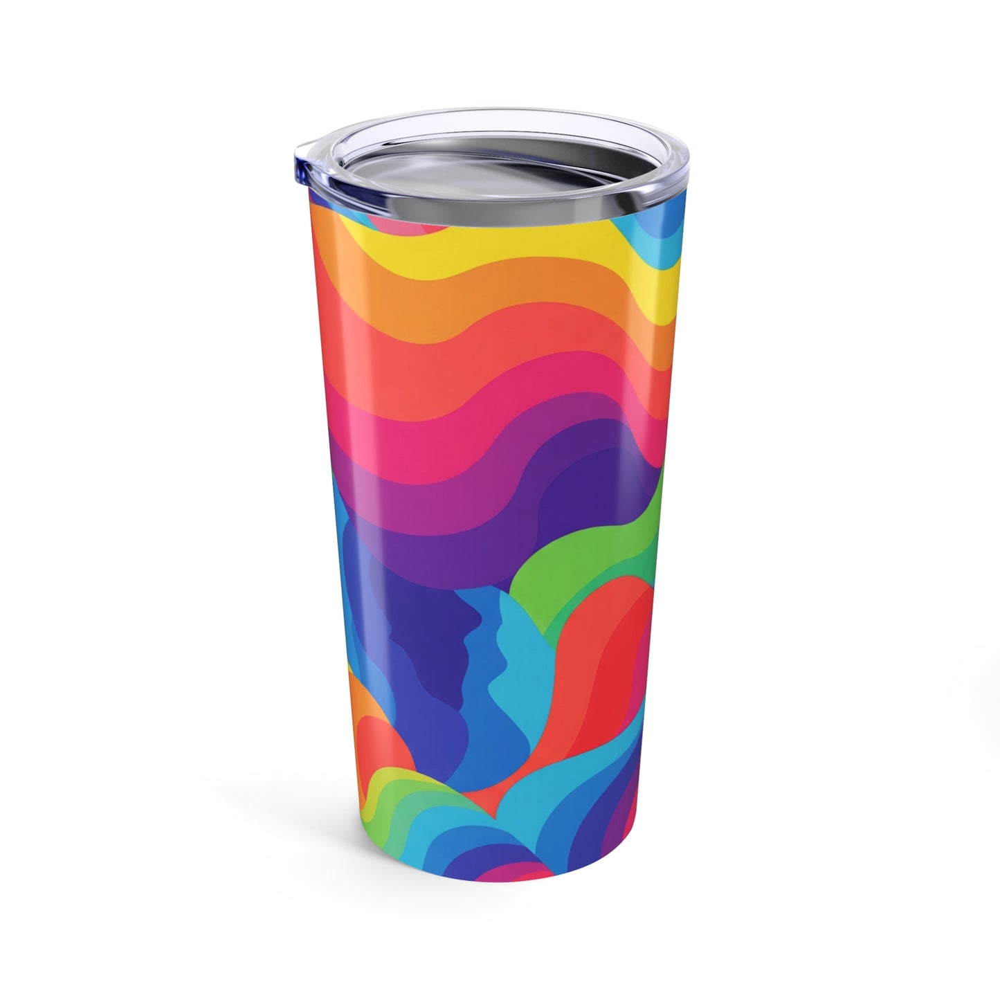 20oz Stainless Steel Printed Tumbler With Double Wall Vacuum Insulation Spill Resistant Travel Mug Dishwasher Safe