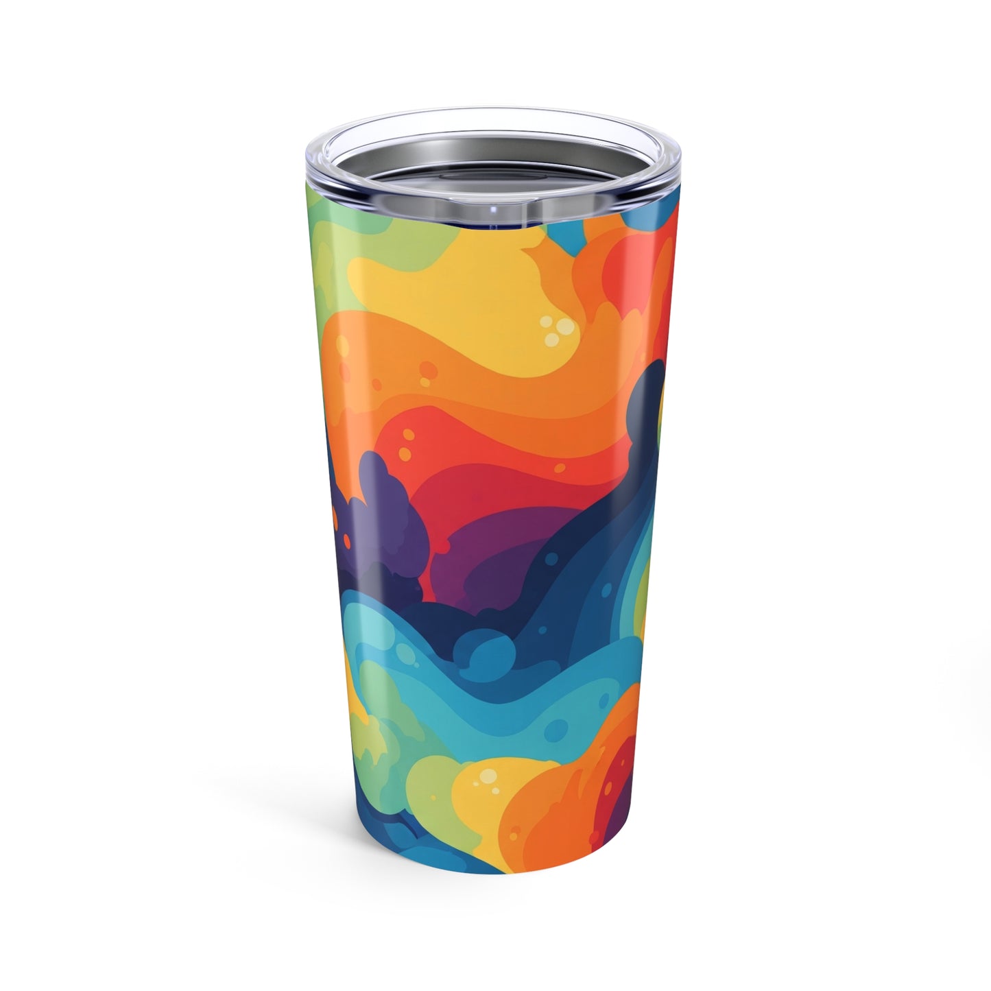 20 Oz Printed Artwork Stainless Steel Tumbler With Double Wall Vacuum Insulation For Hot And Cold Beverages Stylish