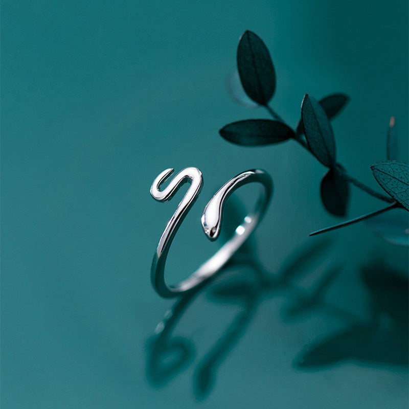 Individually Adjustable Geometric Individually Individually Fashion Jewelry Snake Snake Ring Ring Individually