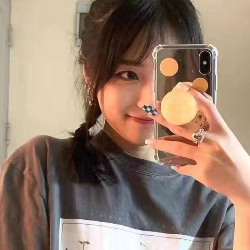 Womens Adjustable Silver Plated Copper Korean Geometric Ring Trendy Fashion Hip Hop Personality Ring Cold Wind