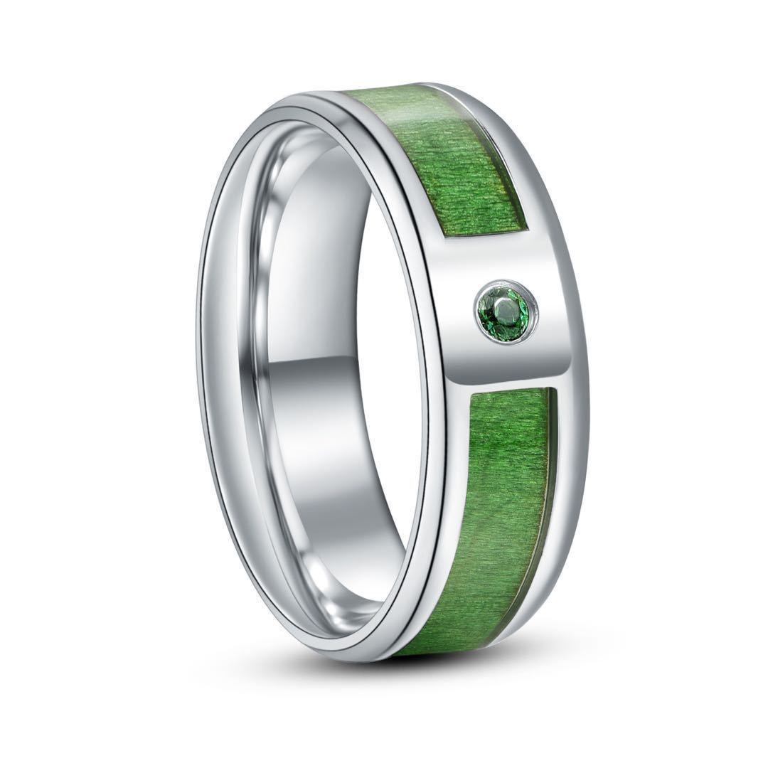 Mens Stainless Steel Ring Durable Fashion Bands Metal Ring For Men Gift Jewelry Everyday Wear Modern Style Now