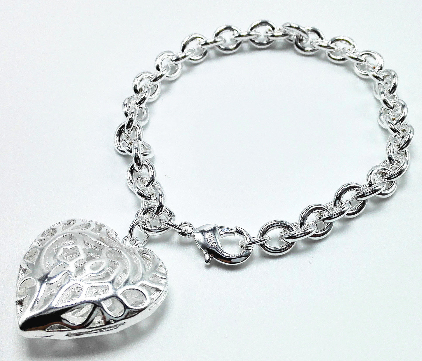 Unisex Silver Plated Copper Geometric Bracelet With Hollow Bangle Radiation Protection European Style For Everyday Wear