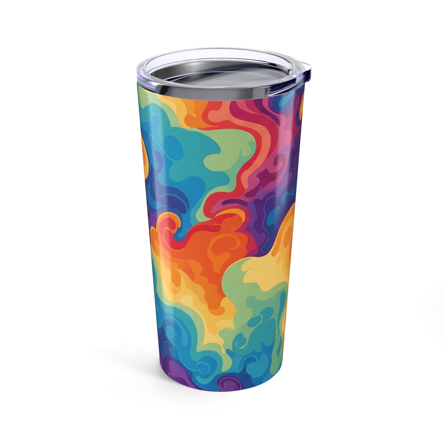 20oz Stainless Steel Tumbler Double Wall Vacuum Insulation Spill Resistant Thermal Printed Travel Mug Hot Or Cold