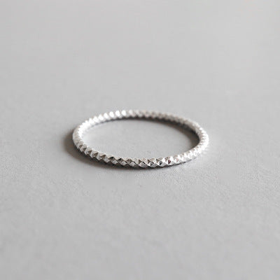 Womens 925 Sterling Silver Flower Design Ring Dainty Polished For Festival Gift And Everyday Elegant Jewelry Shine