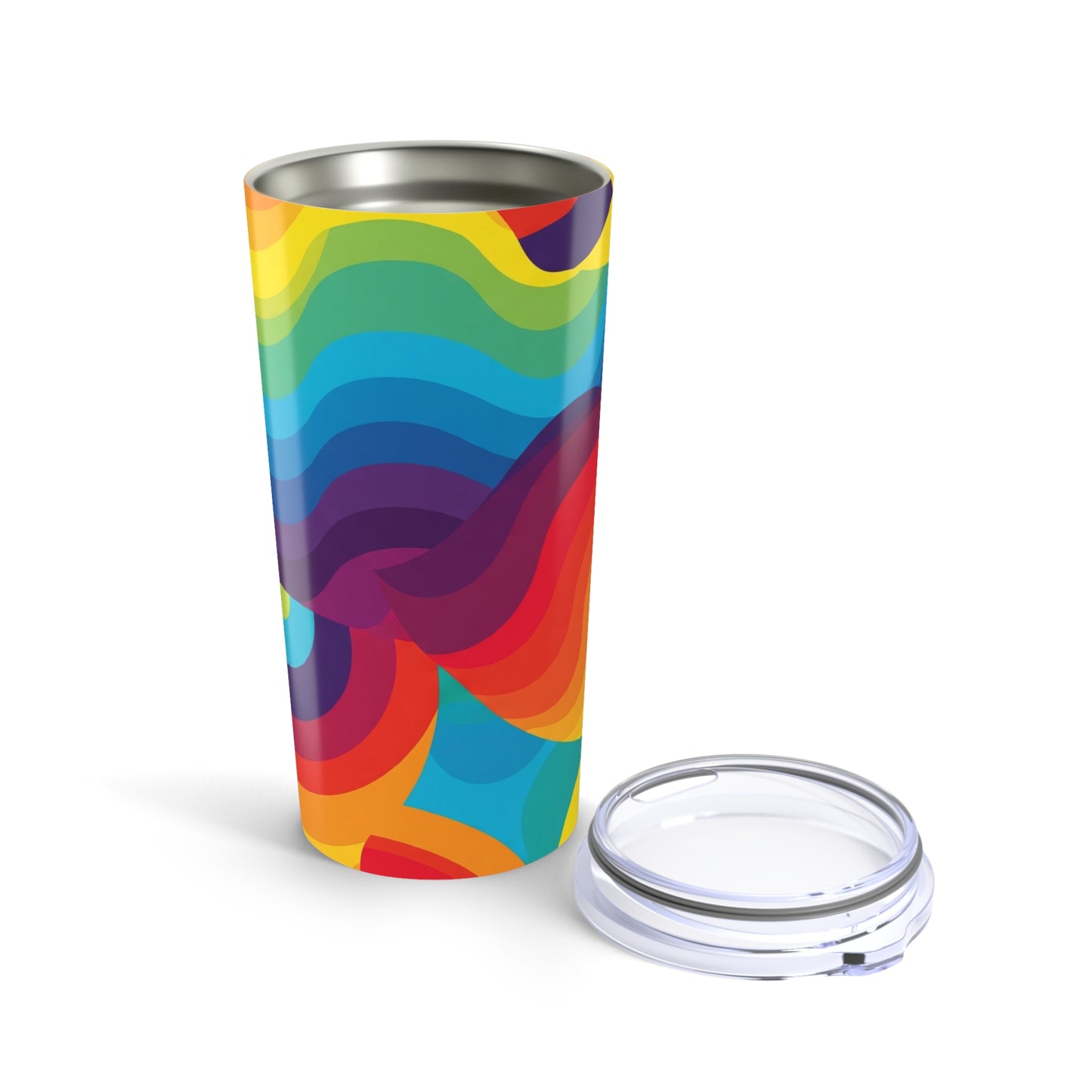 20oz Stainless Steel Tumbler With Double Wall Vacuum Insulation Spill Resistant For Hot Or Cold Drinks Printed