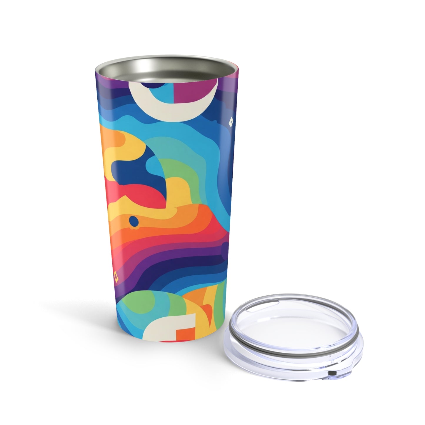 20oz Stainless Steel Tumbler Double Wall Vacuum Insulation Spill Resistant Lid For Hot And Cold Beverages For