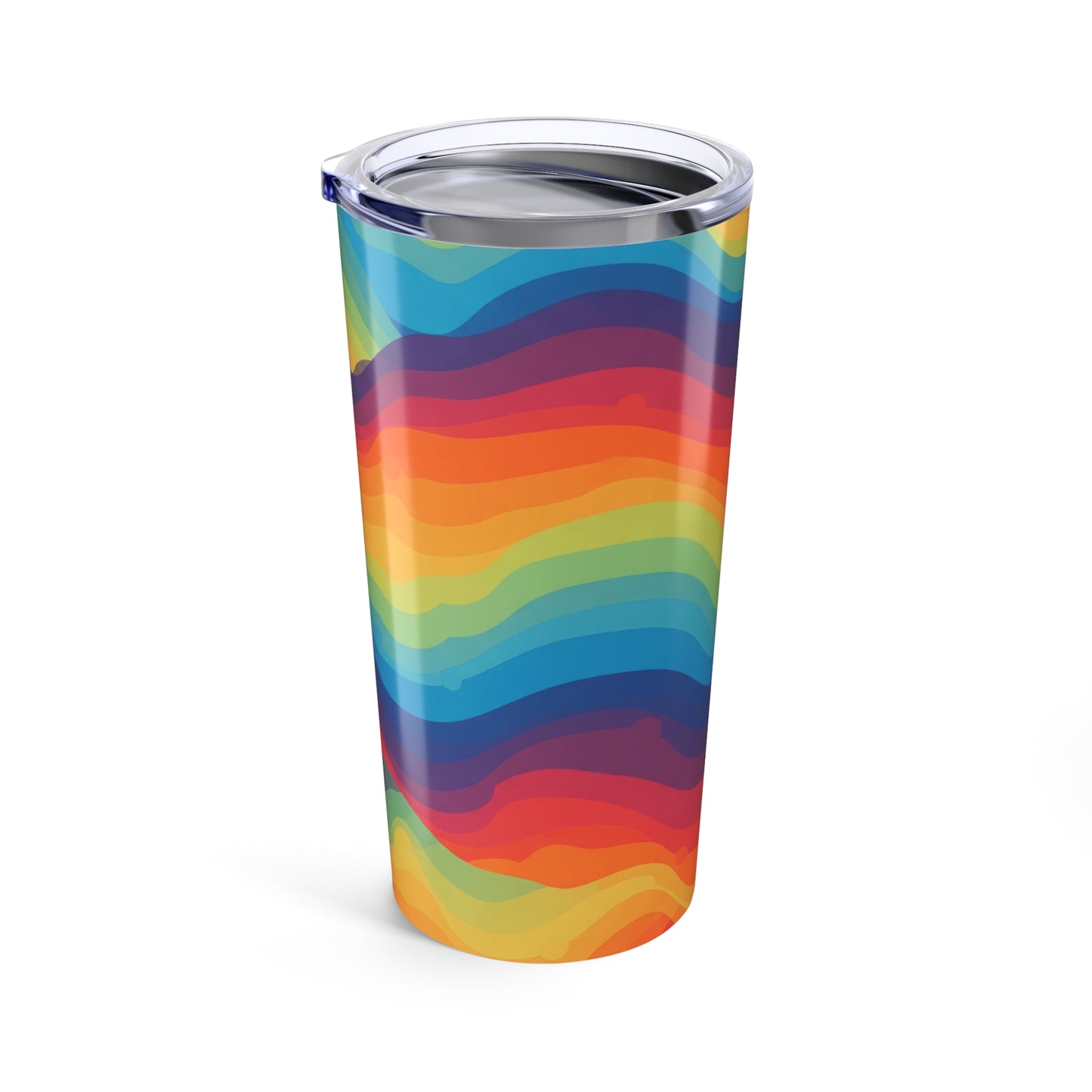 20 Oz Stainless Steel Printed Tumbler Double Wall Vacuum Insulated Spill Resistant Thermal Travel Mug With Lid BPA