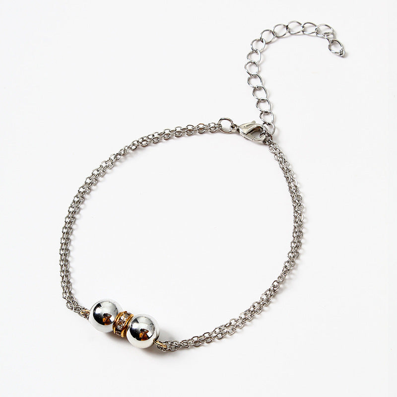 Womens Pearl Flower Bracelet European American Jewelry Fashionable Pearl Design Elegant Accessory For Everyday Wear