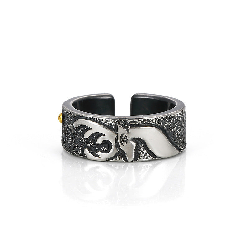 Vintage Copper Ring For Men And Women Adjustable Open Band With Unique Design Thin Profile Unisex Jewelry Ring