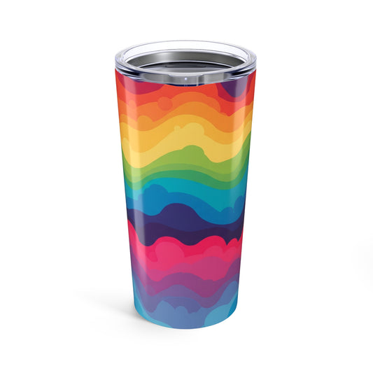 20oz Stainless Steel Tumbler With Double Wall Vacuum Insulation Travel Mug Spill Resistant For Hot And Cold Drinks