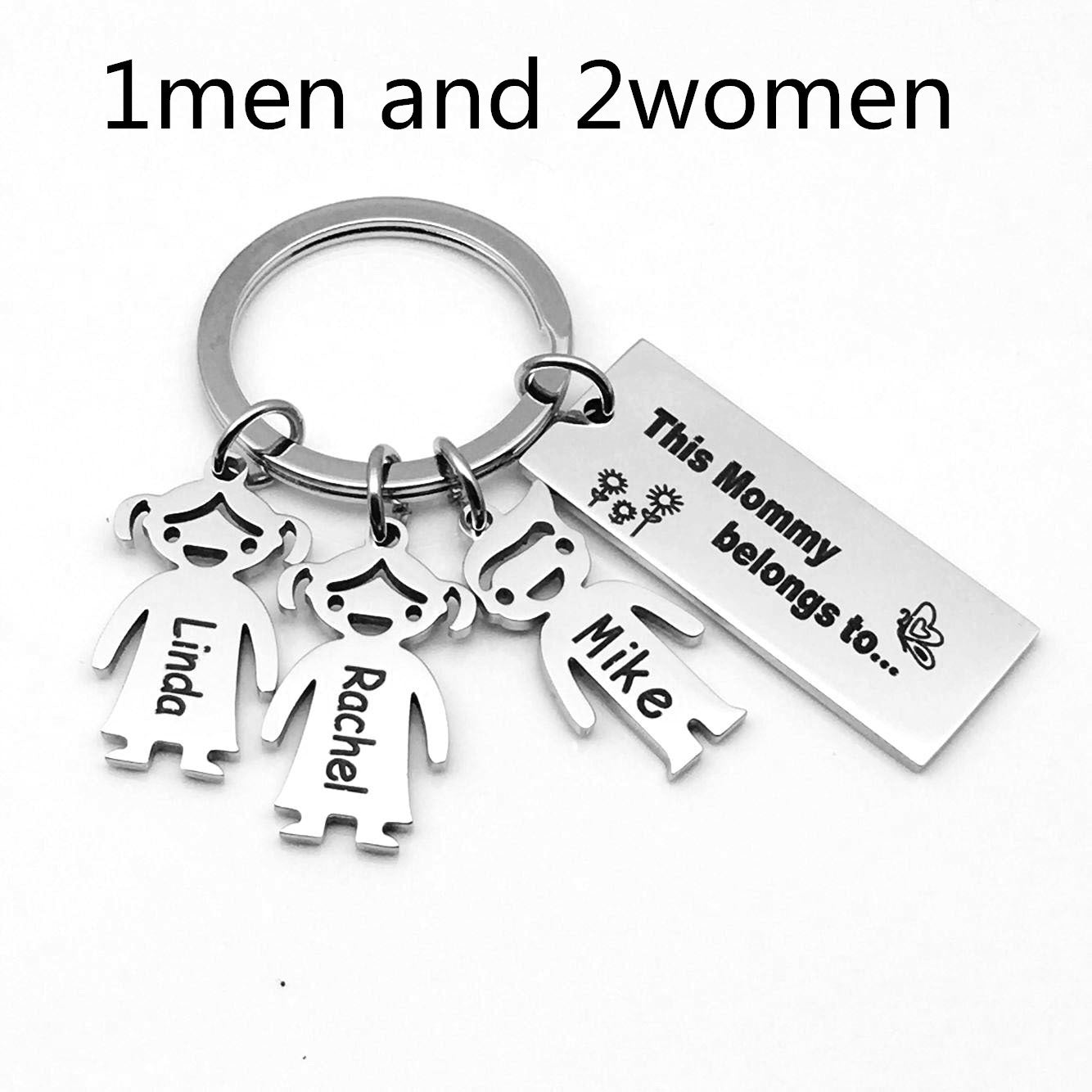 Unisex Stainless Steel Pendant Keychain Titanium Steel Pendant Gift For Boys And Girls Durable Accessory Style