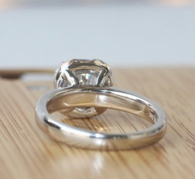 Round Diamond Ring For Nightclub Queen Party Engagement Europe America Cross Border Jewelry For Her Pure Shine