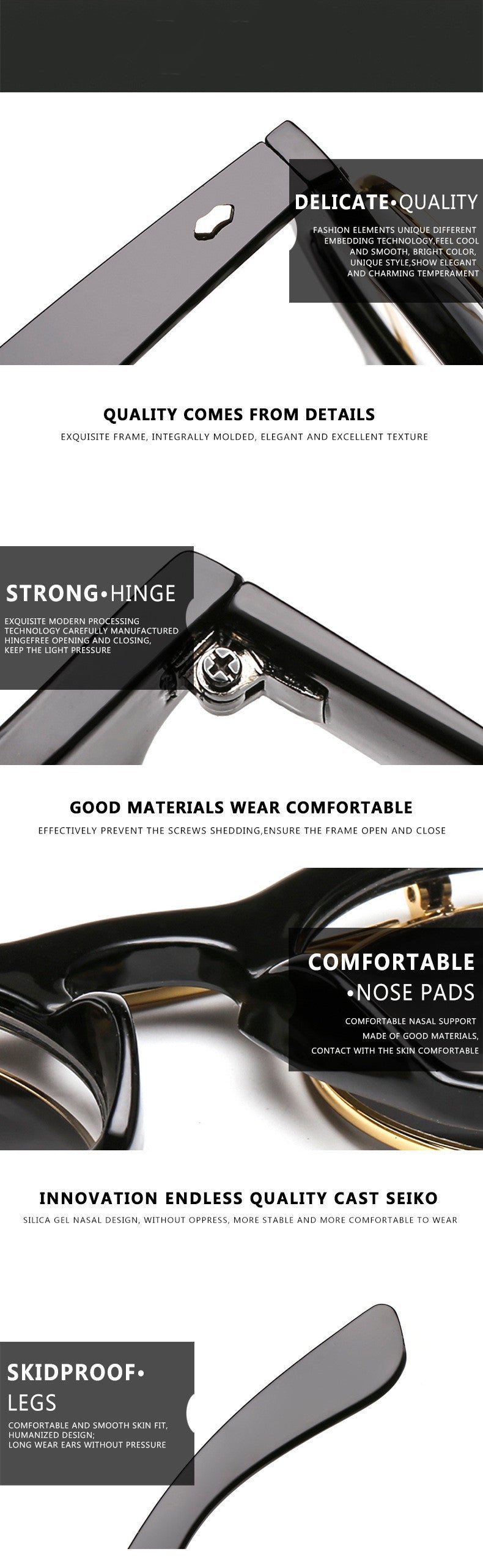 Womens Retro Round Steampunk Sunglasses Fashion Metal Frames Flip Cover Strong PC Metal Construction Universal