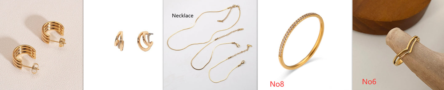 Womens Titanium Steel Double Layer Ring Geometric Design V Shaped Jewelry For Everyday Wear Fashion Essentials