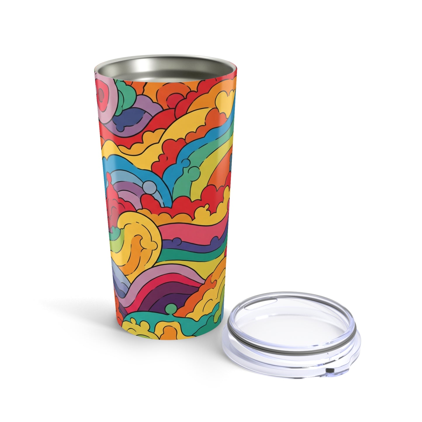 20oz Stainless Steel Tumbler Double Wall Vacuum Insulated Spill Resistant For Hot And Cold Beverages Dishwasher