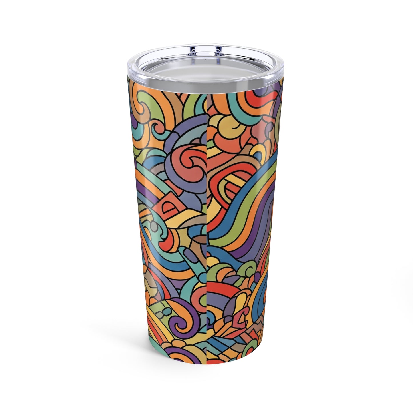 20Oz Stainless Steel Tumbler With Double Wall Vacuum Insulation Spill Resistant Travel Mug With Lid For Hot Or