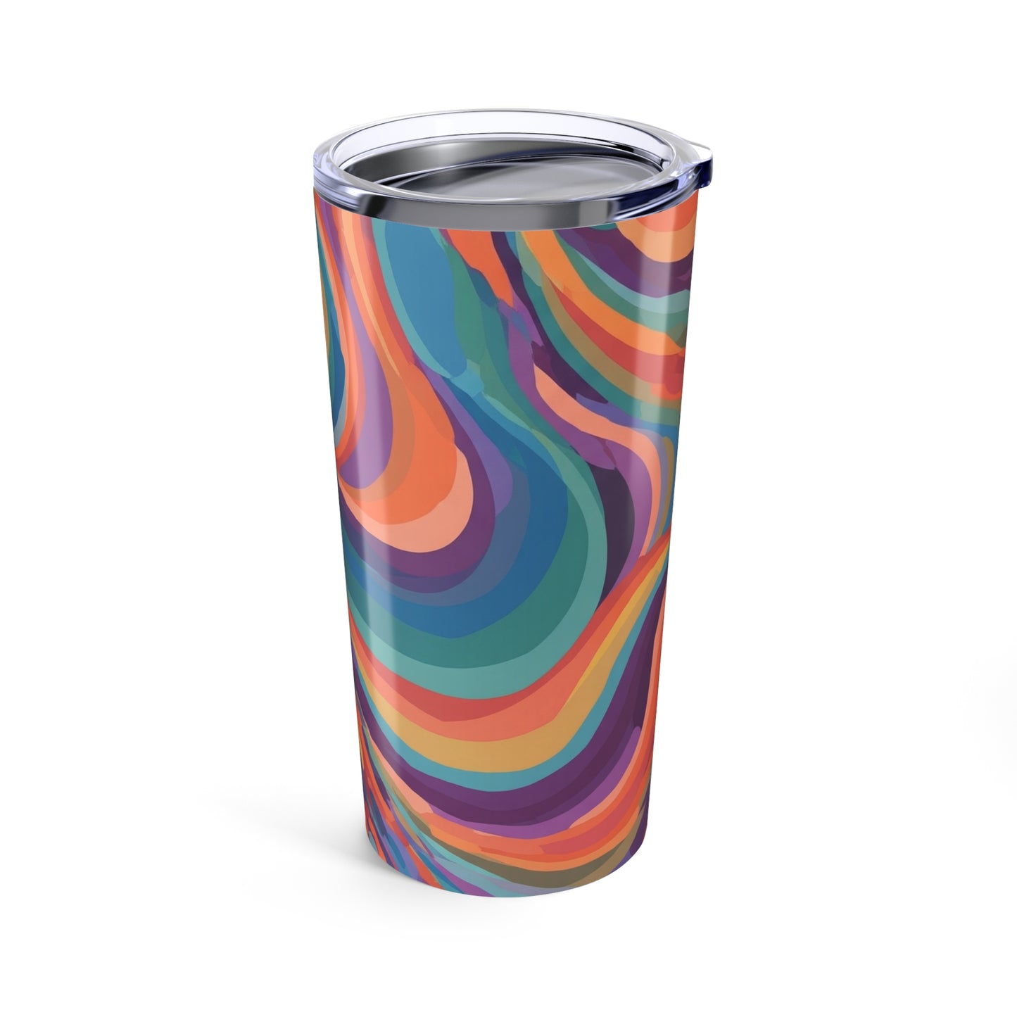 20oz Stainless Steel Tumbler With Double Wall Vacuum Insulated Leak Proof Travel Mug With Lid For Hot And Cold