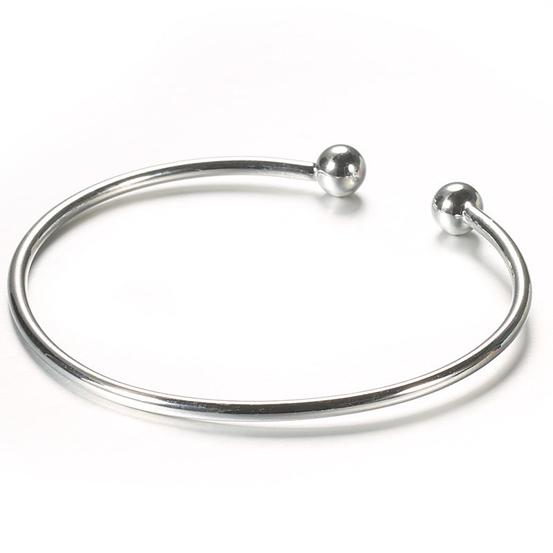 Womens Geometric Beaded Alloy Bracelet Set With Gemstones Inlay Jewelry European American Style Elegant Choice