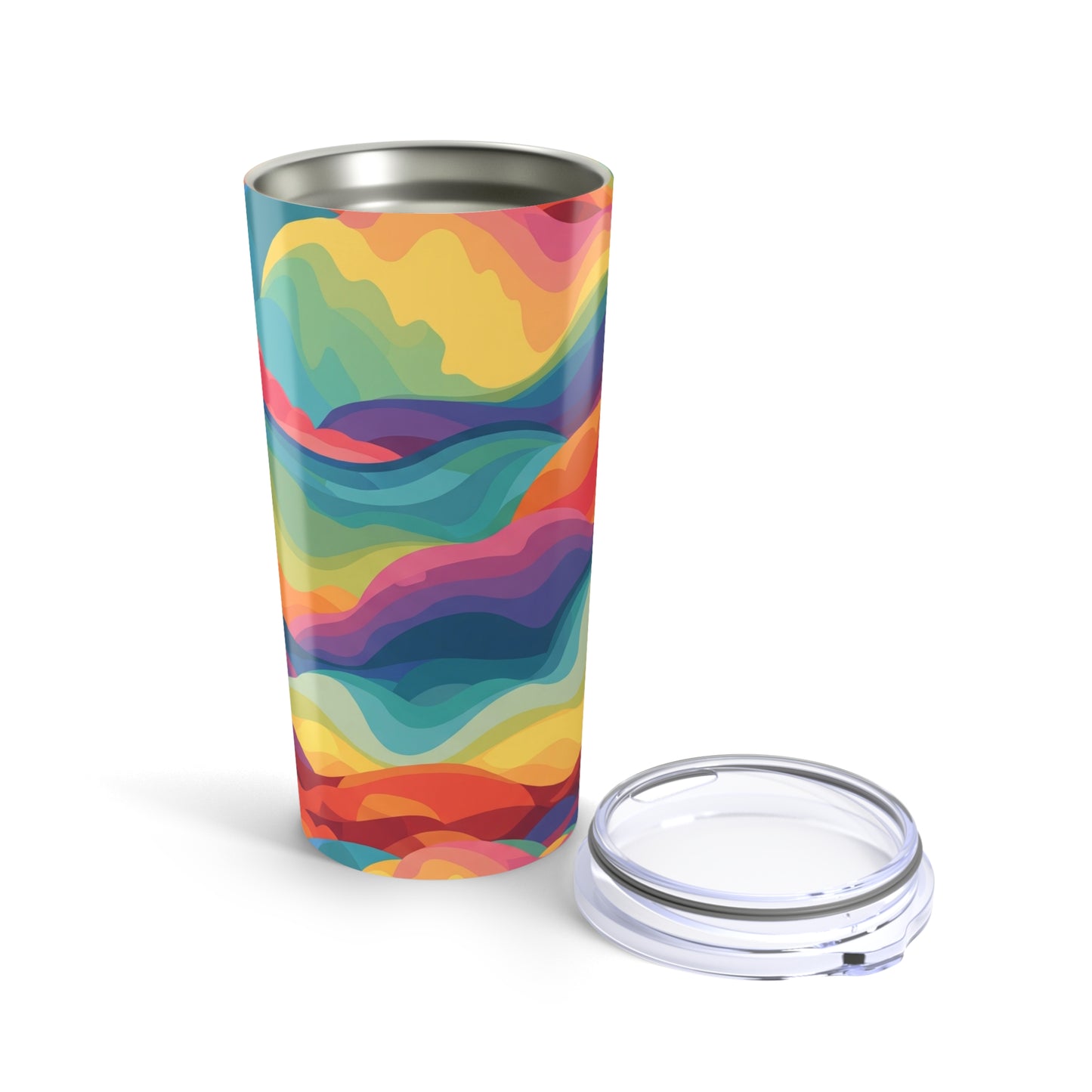 20 Ounce Double Wall Stainless Travel Mug Vacuum Insulated Spill Resistant For Hot And Cold Beverages BPA Free