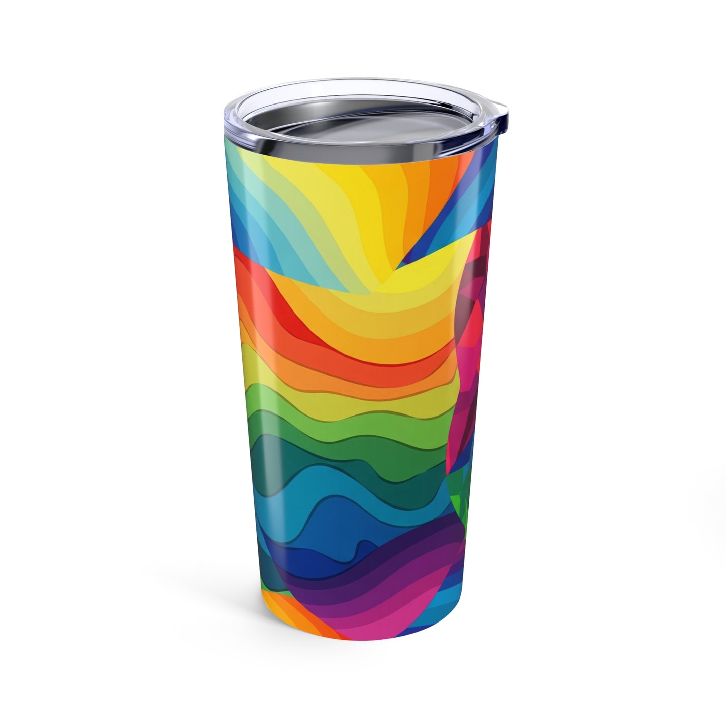20oz Stainless Steel Printed Tumbler With Double Wall Insulation Spill Resistant Coffee Mug For Hot And Cold Drinks