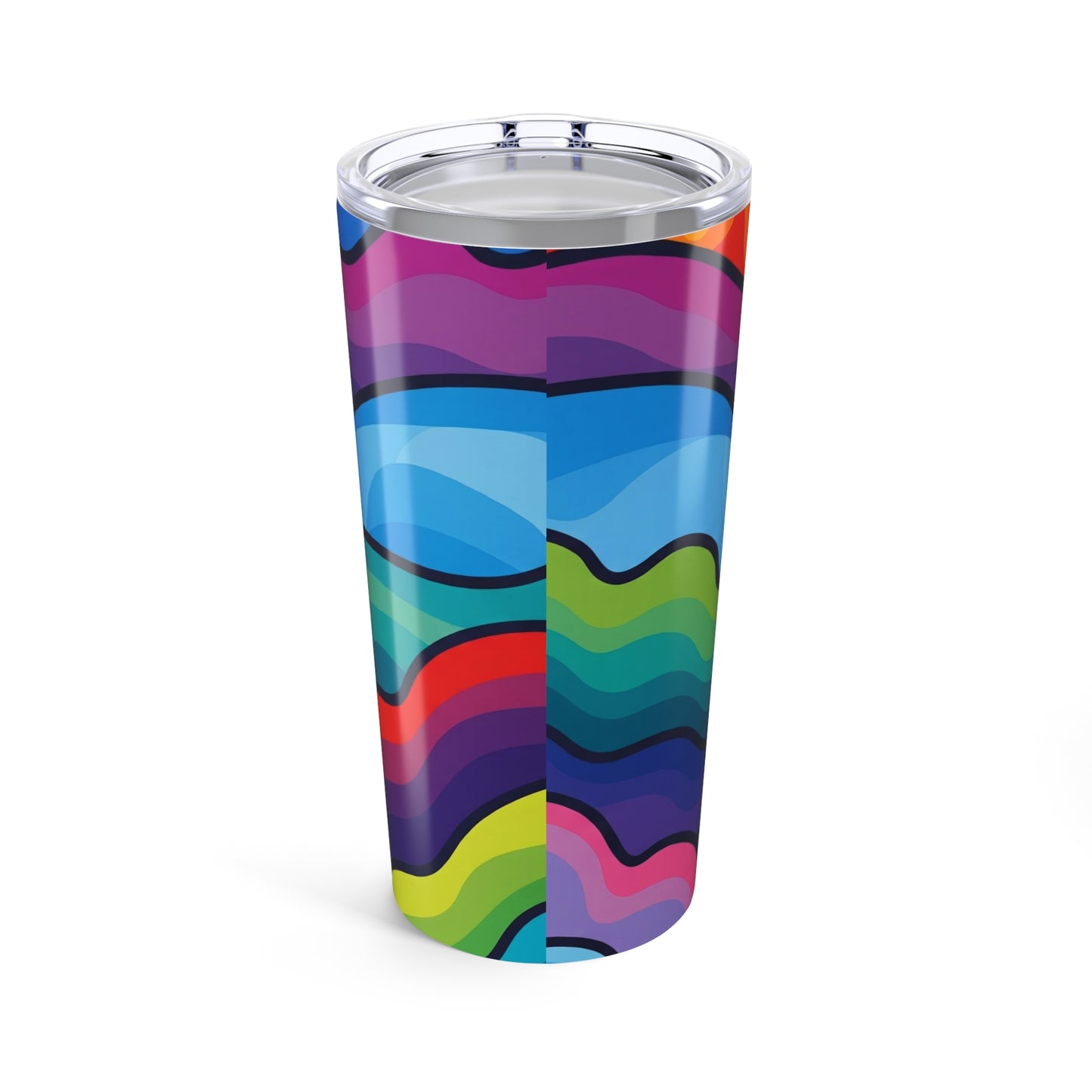 20 Oz Stainless Steel Tumbler With Double Wall Vacuum Insulation Spill Resistant Travel Mug For Hot Or Cold