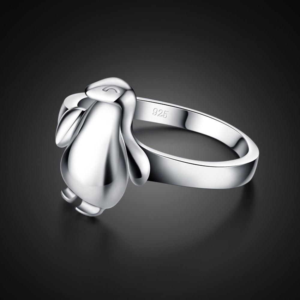 S925 Silver Fashion Charm Ring Metal Material Size Information Size 6 7 8 14.5x12.5mm Packing List Ring 1 Ring