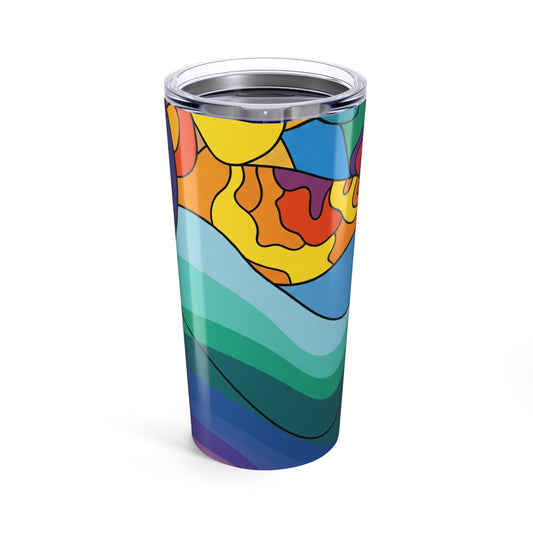 20oz Stainless Steel Tumbler With Double Wall Vacuum Insulation Spill Resistant Thermal Travel Mug For Hot Or Cold