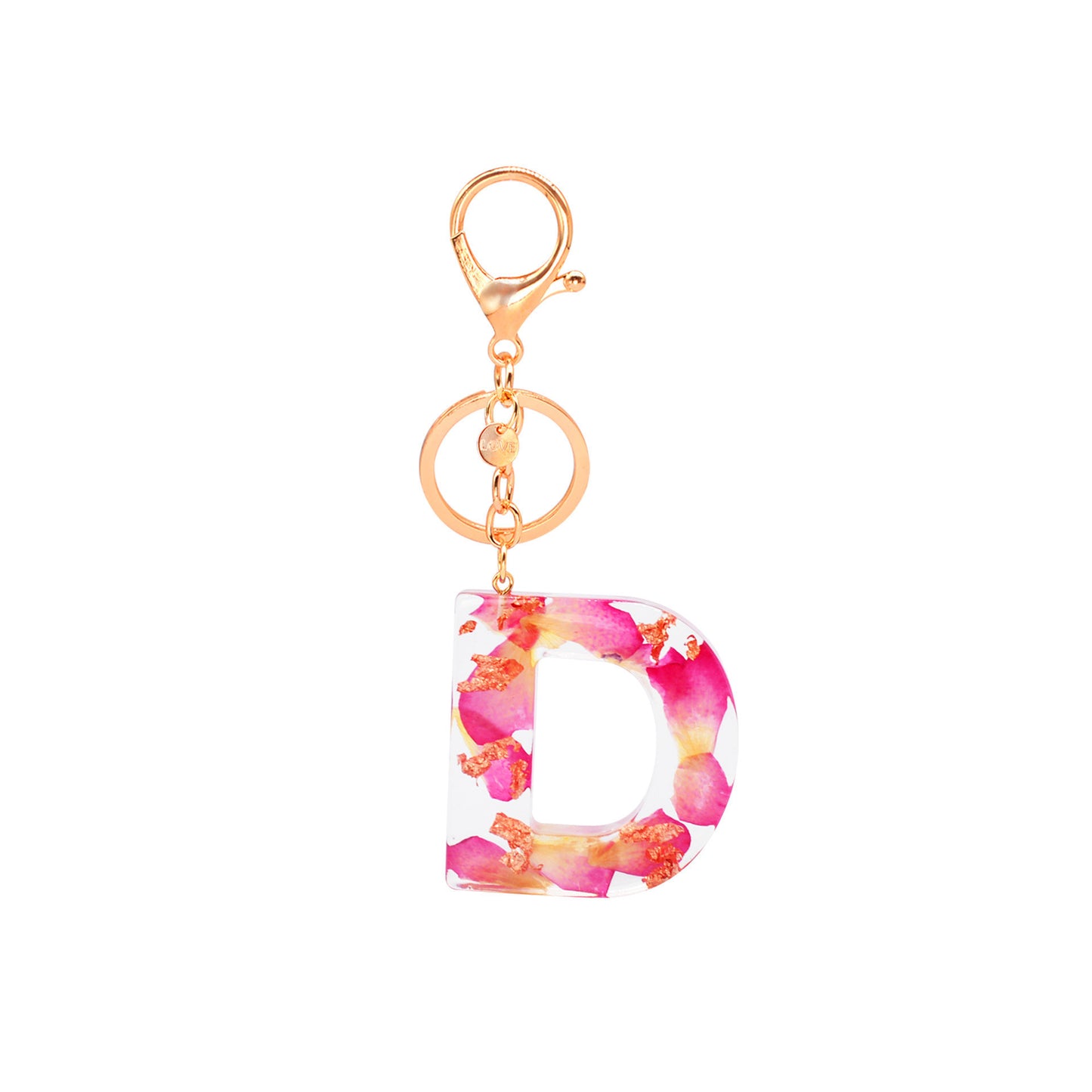 Resin Letter Keychain Initial Pendant English Alphabet Charm For Keys And Bags Backpacks Decoration For Travel
