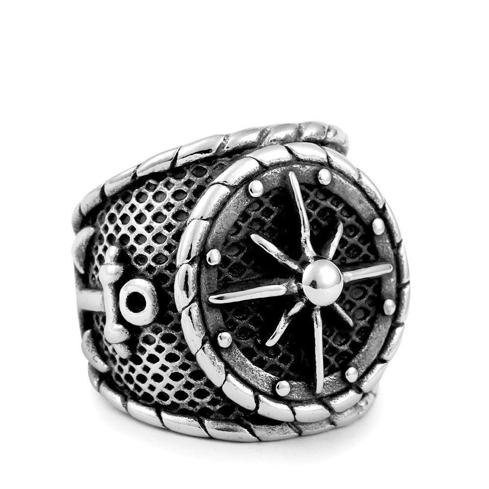 Personalized Men's Stainless Steel Ring