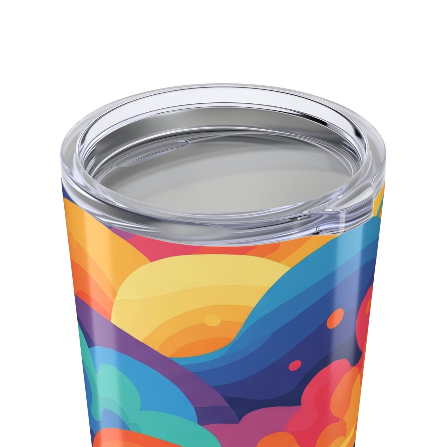 20oz Stainless Steel Tumbler With Printed Artwork Double Wall Vacuum Insulation Keeps Drinks Hot Or Cold BPA Free