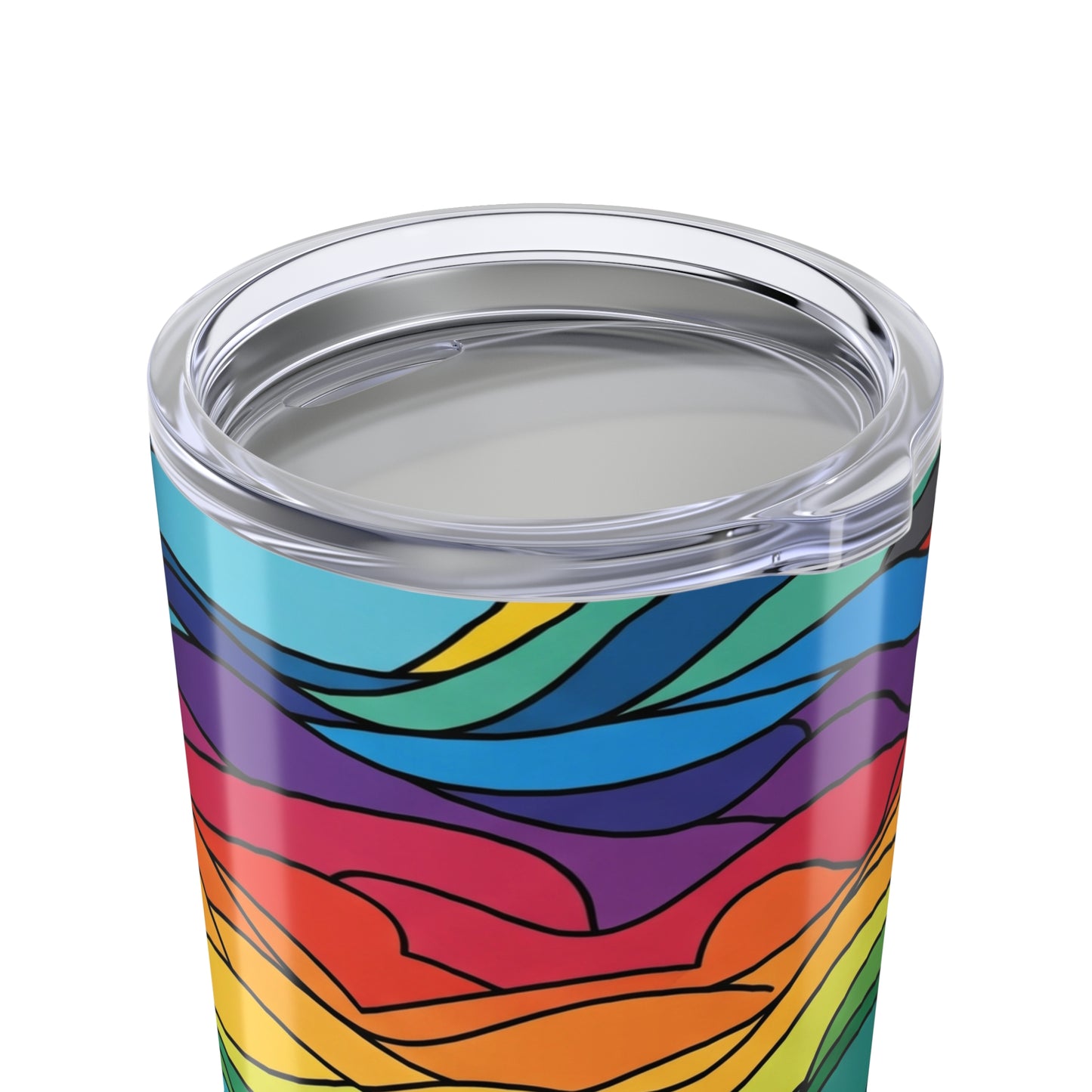20oz Stainless Steel Tumbler With Double Wall Insulation Leak Proof Travel Mug Printed Design For Hot And Cold