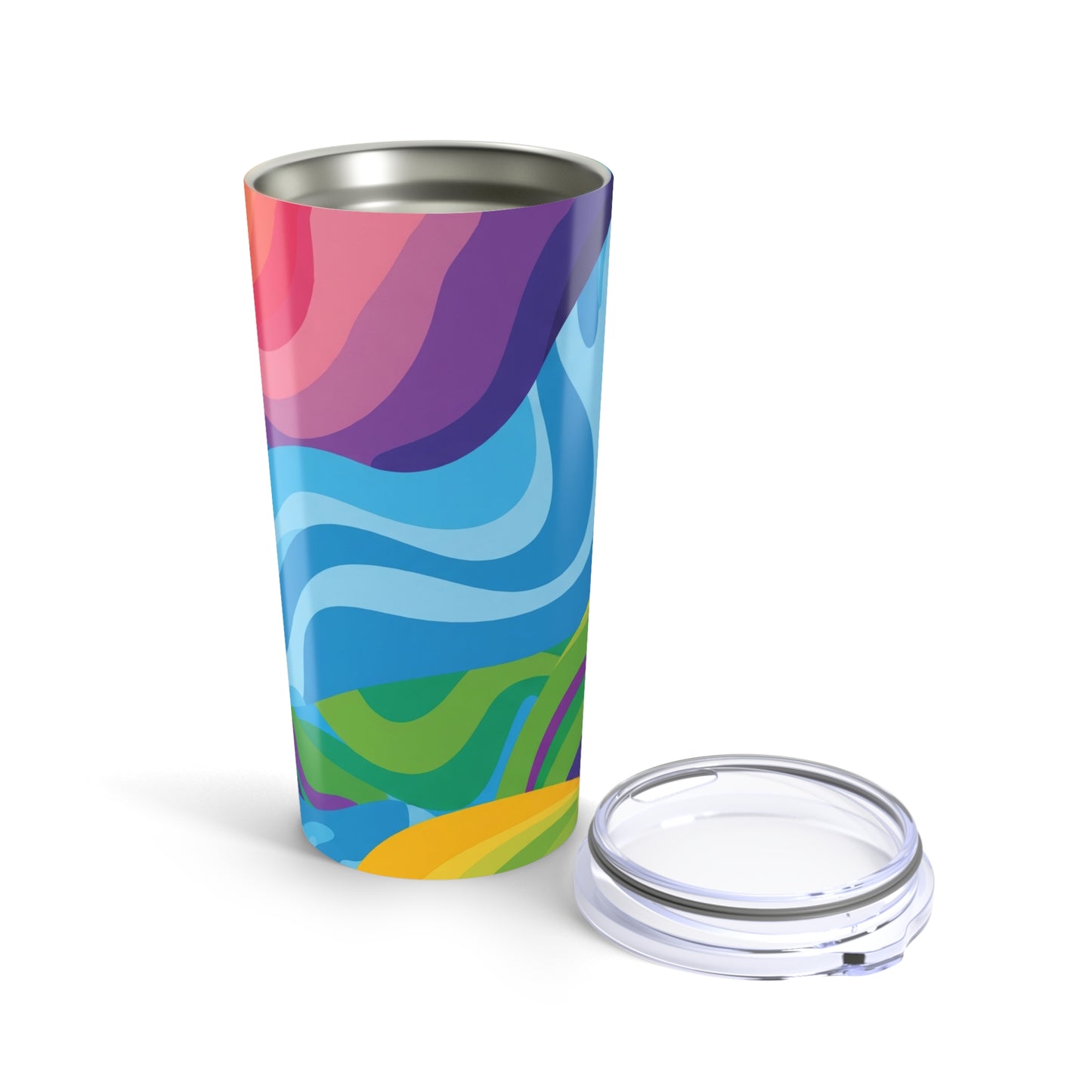 20oz Stainless Steel Tumbler With Double Wall Vacuum Insulation Leak Proof BPA Free Hot Cold Travel Mug Dishwasher