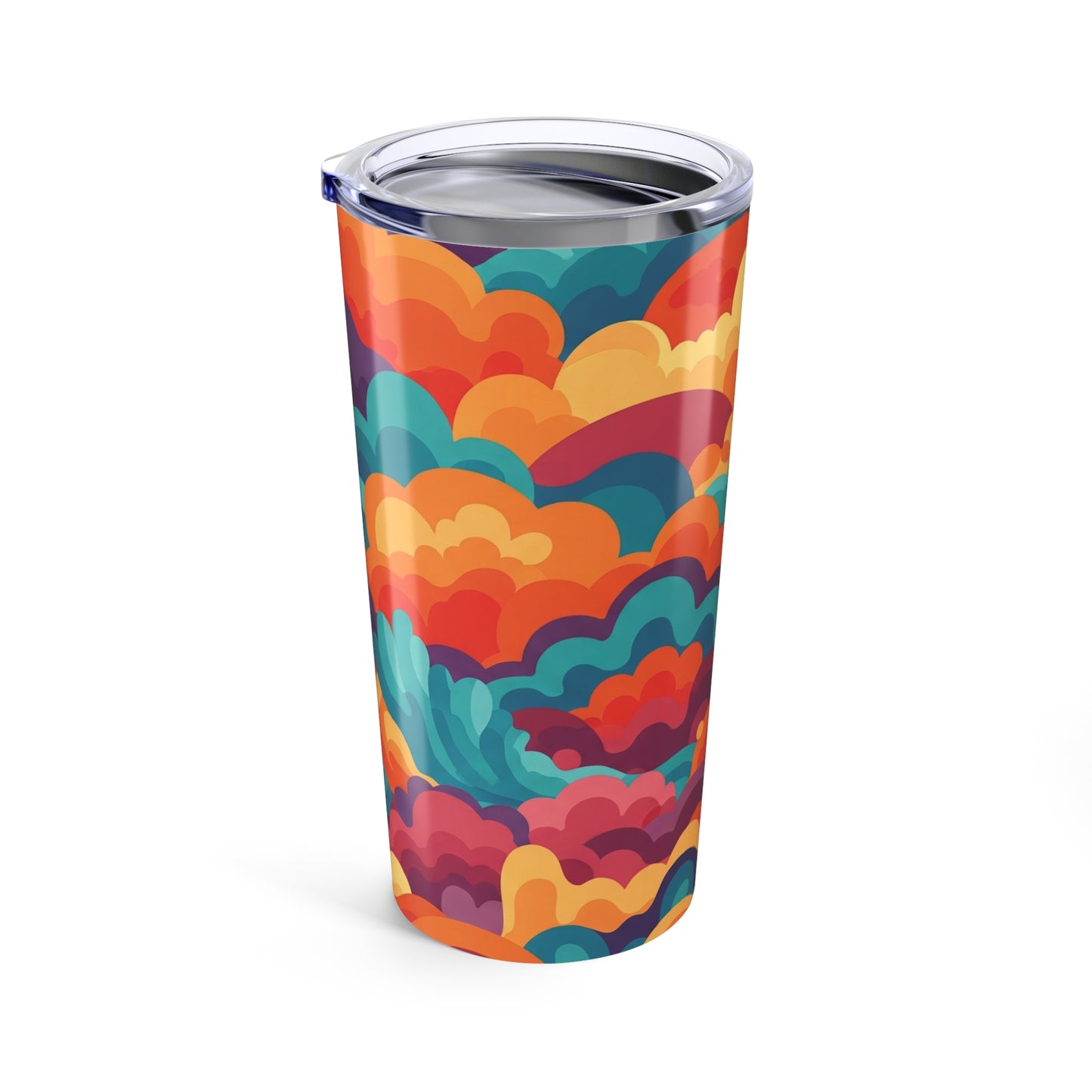 20oz Stainless Steel Tumbler With Double Wall Vacuum Insulation Spill Resistant Hot Cold Travel Mug Durable