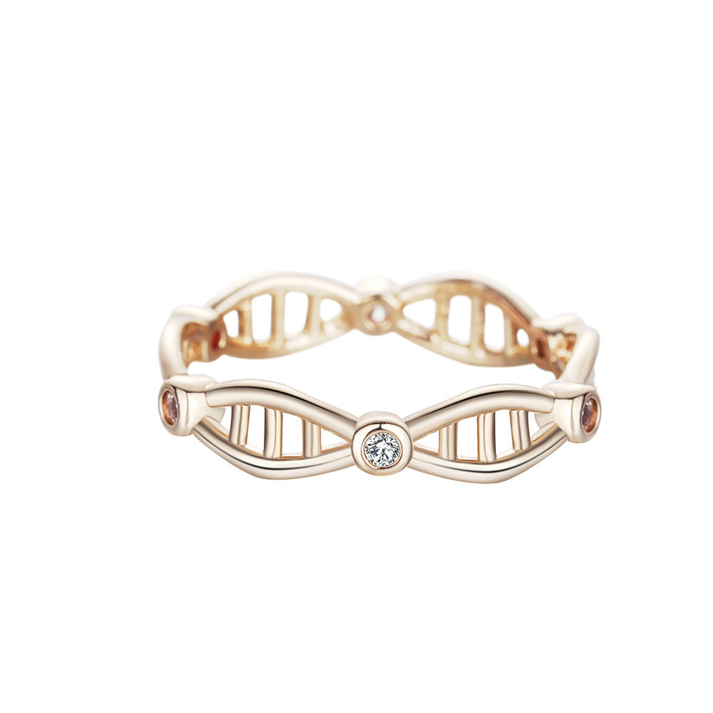 Womens Alloy Hollow Knuckle Ring Adjustable Index Finger Ring Fashionable Design Silver And Gold Finish Shines