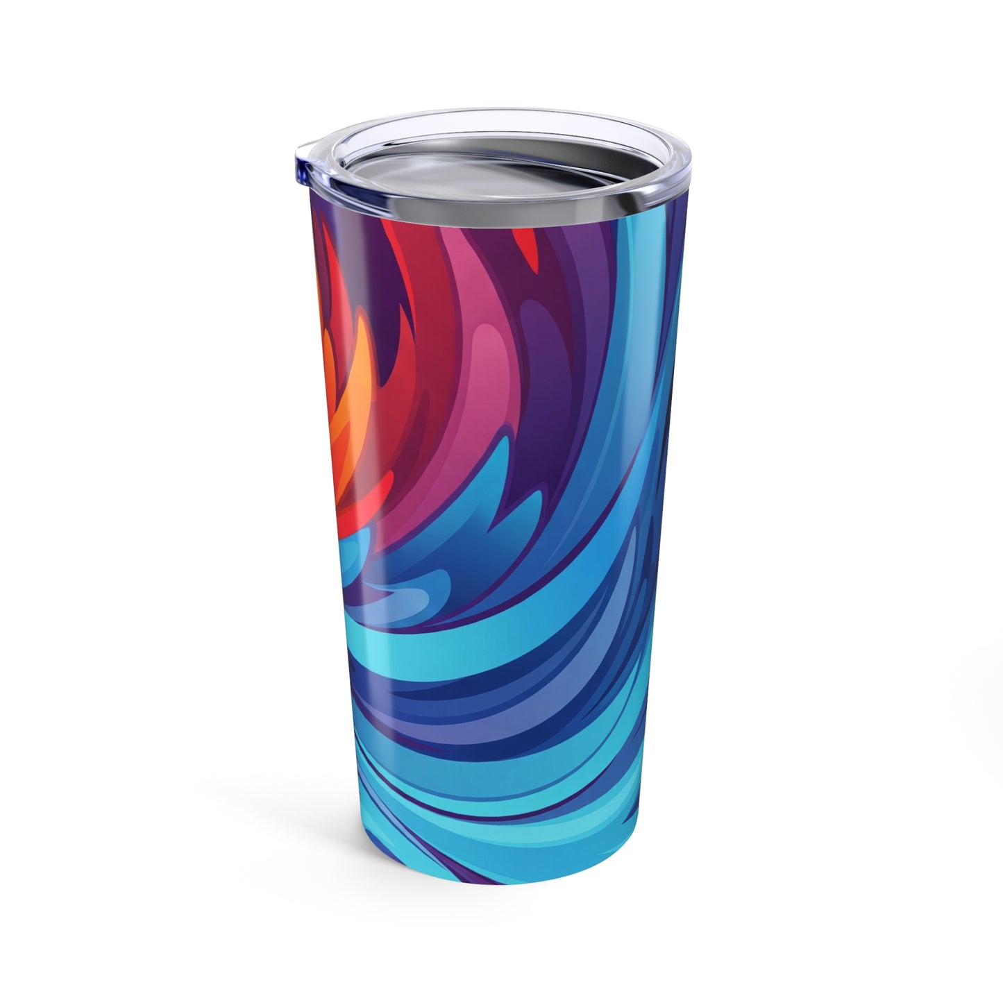 20oz Stainless Steel Tumbler With Double Wall Vacuum Insulation Leak Proof Coffee Mug Printed Graphics Drinkware