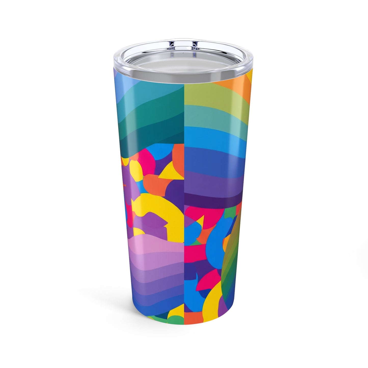 20oz Stainless Steel Printed Travel Mug With Double Wall Vacuum Insulation And Leak Proof Lid For Hot And Cold