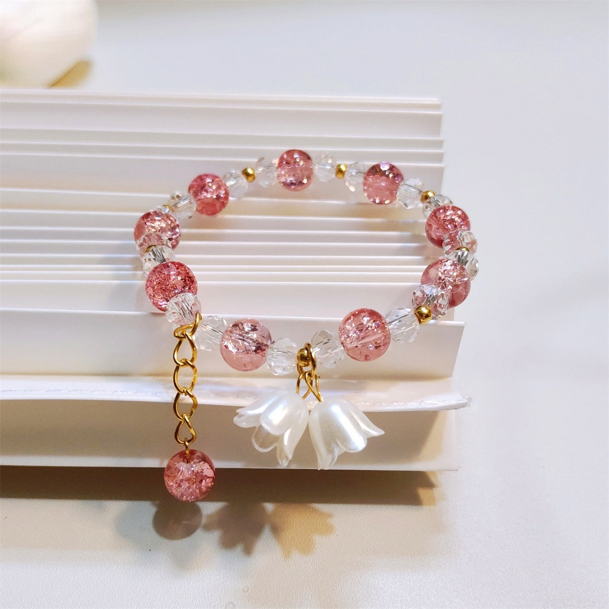 Unisex Geometric Colorful Glaze Bracelet Travel Gift