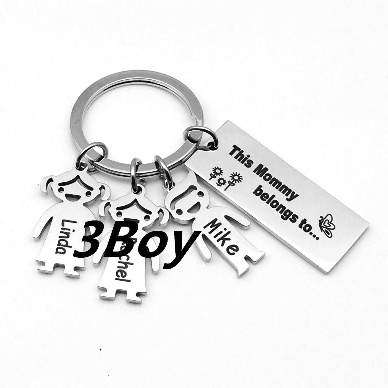 Unisex Stainless Steel Pendant Keychain Titanium Steel Pendant Gift For Boys And Girls Durable Accessory Style