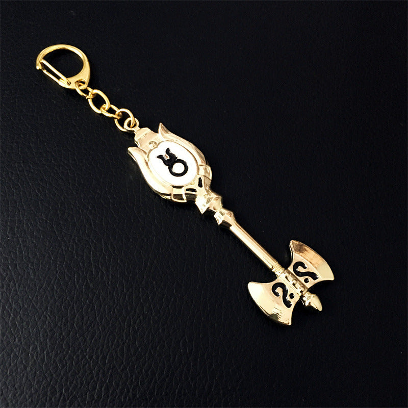 Alloy Constellation Keychain Twelve Signs Astrology Themed Keyring Durable Fashionable Accessory Metal Finish Coating