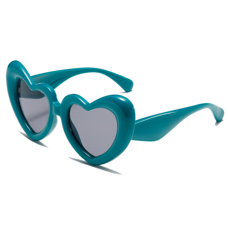 Heart Sunglasses For Men And Women UV Blocking Glasses
