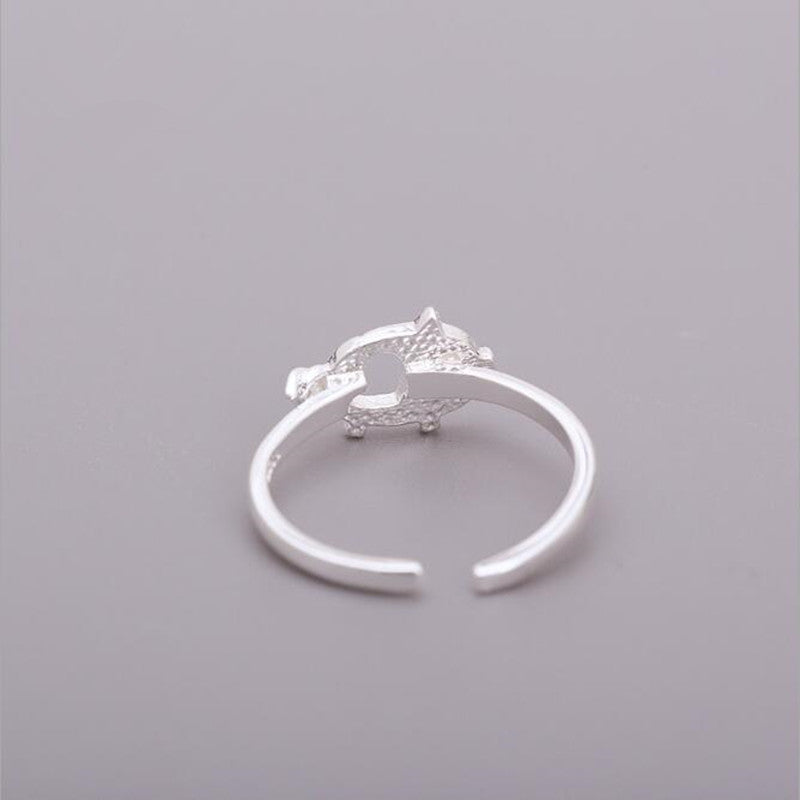 Womens Pig Ring Adjustable Brushed Copper Animal Jewelry Korean Fashion Travel Gift Ring For Everyday Wear Now