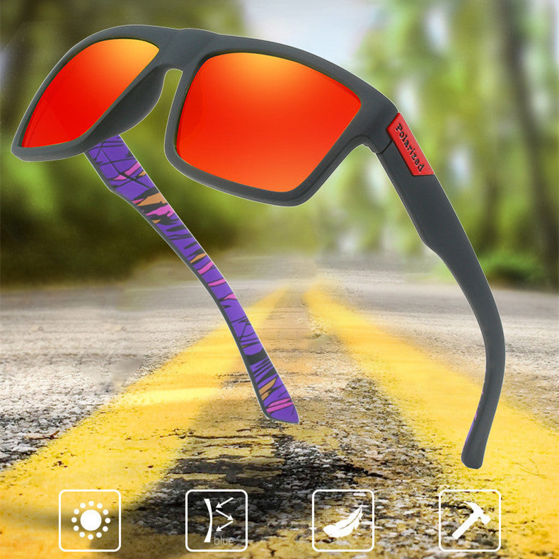 Unisex Cycling Sunglasses Pro Sports Glasses With TAC Lens For Outdoor Activities Driving Fishing Travel Party