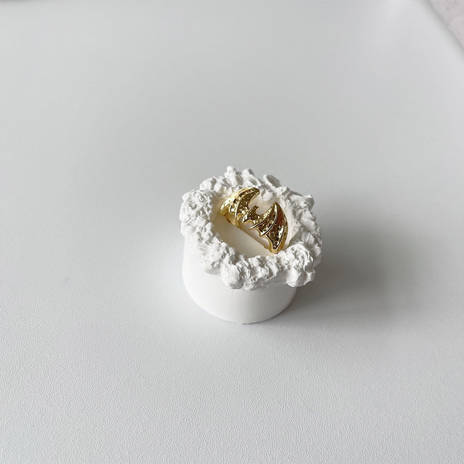 Women's Stackable Ring Gold Plated Copper Geometric Ring European Fashion Jewelry And American Fashion Jewelry Elegant Jewelry