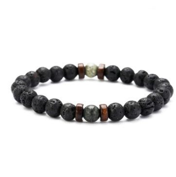 Vintage Volcanic Stone Beaded Bracelet Durable And Stylish For Daily Wear And Occasions For Everyday Style Use
