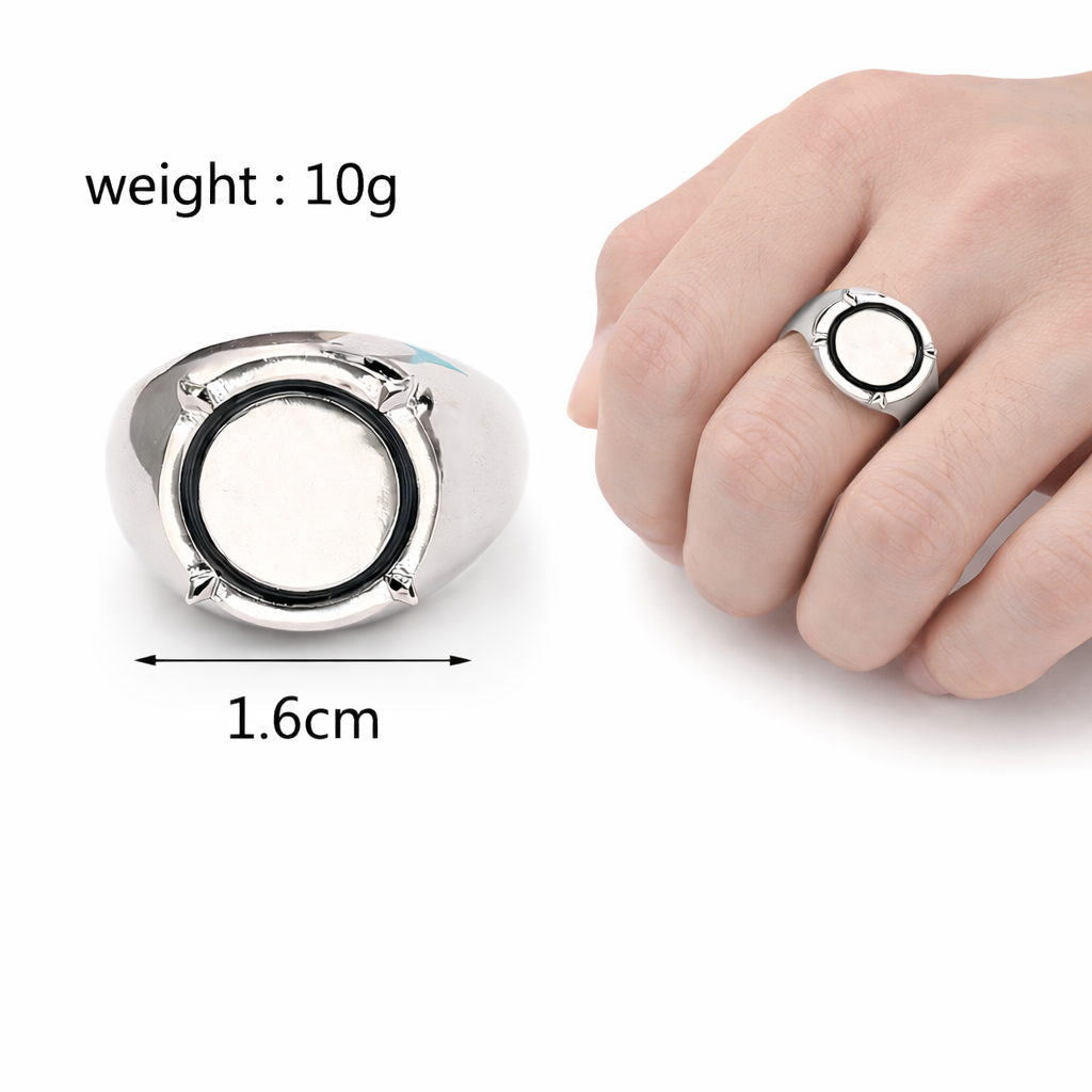 Electroplated Alloy Ring Lightweight Fashion Jewelry For Men And Women In European Style Sizes 8 9 10 11 12 13
